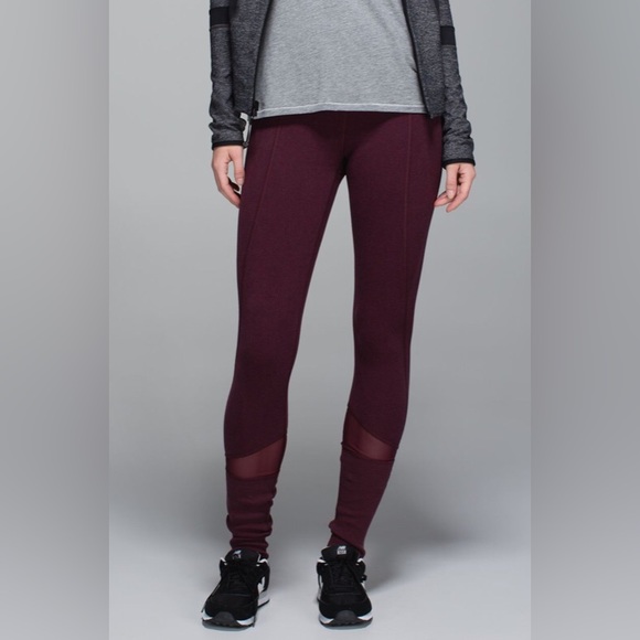 Lululemon Devi Yoga Pant
Heathered Bordeaux Drama / Black Cherry - Picture 2 of 14